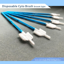 Disposable Cyto Brush Broom style Broom shape